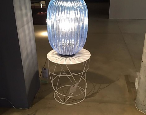 Halogen Tischleuchte Plass Media mit dimmer - FOSCARINI Plass Media