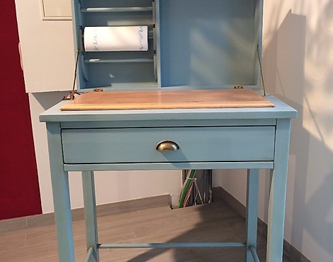 Küchenbutcher von TONIN mit Hackbrett - Butcher/Servierwagen