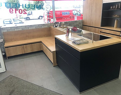 Zwei Modelle vereint - Touch schwarz matt und Rio Eiche Provence NB