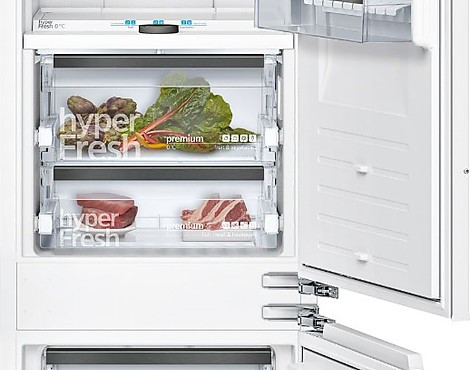 iQ700 Einbau-Kühl-Gefrier-Kombination mit Gefrierbereich unten 177.2 x 55.8 cm - KI87FHD40