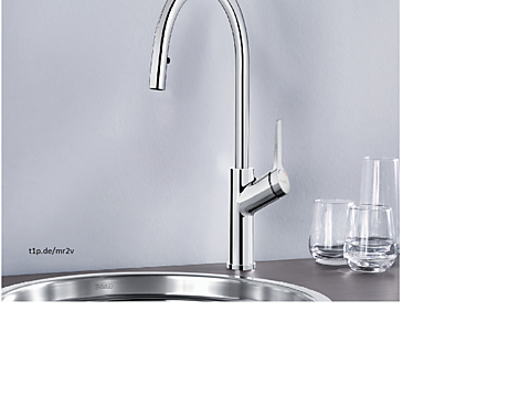 Wasserhahn mit Schlauchbrause - Carena HD