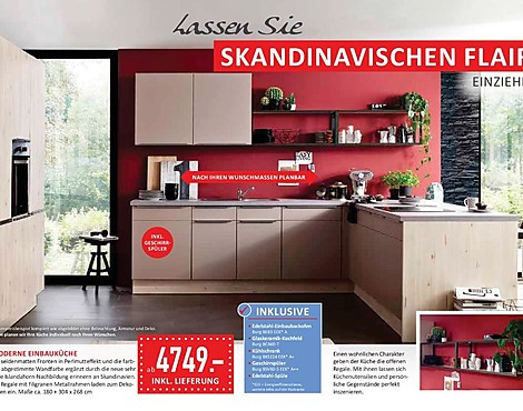 So könnte Ihre Küche aussehen - Eckküche mit Sitzgelegenheit