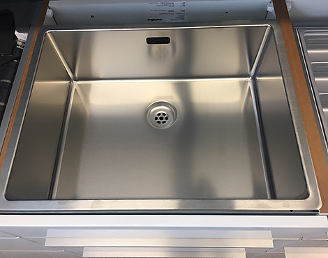 Unterbauspüle BOX BXX 210/110-54 Edelstahl / Unterbau / Stopfenventil NEU!!! - BXX210/110-54 / 127.0375.277