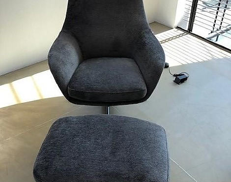 Flexform Sessel SVEVA SOFT - BERGERE + Hocker - Sessel SVEVA SOFT - BERGERE + Hocker SVEVA SOFT