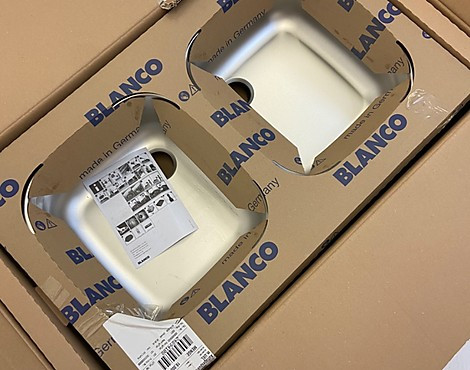 Einbauspüle Blanco - Blanco Auflagespüle Z 8 x 5 reversibel Edelstahl Naturfinish