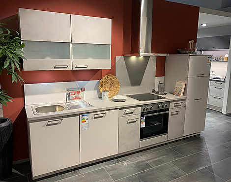 ⭐ Musterküche zum super Sonderpreis abzugeben - Touch seidengrau Riva betongrau - Koje 5