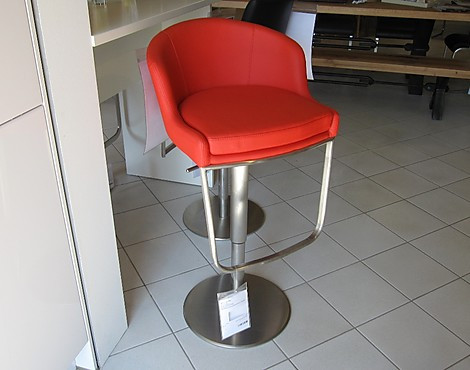 Barhocker - Kunstleder rot