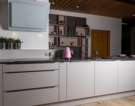 designorientierte Einbauküche - SELECTION D Laser brillant satin -