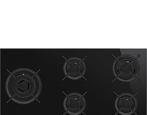 SMEG Dolce Stil Novo Gaskochfeld - PV695LCN