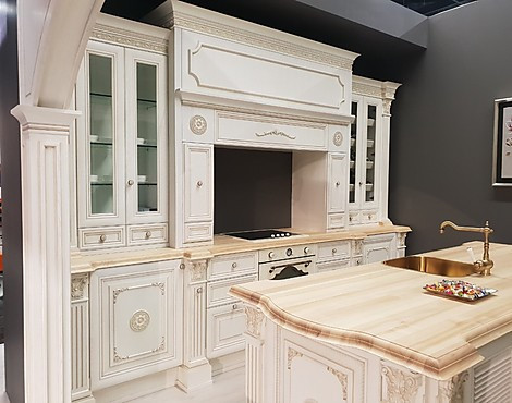 !!!!SONDERPREIS!!!! AUSSTELLUNGSSTÜCK! Küche Barock Landhaus "Berlin". Holz Esche. - Berlin