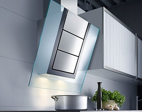 Wandhaube VERTICA 525 GLAS / EDELSTAHL - Vertica 525W