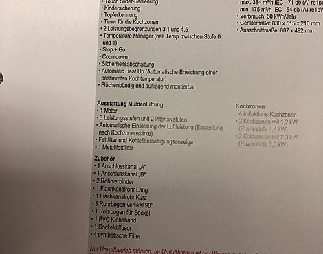 Induktionskochfeld mit MuldenLüftung - Nikolatesla Prime F I