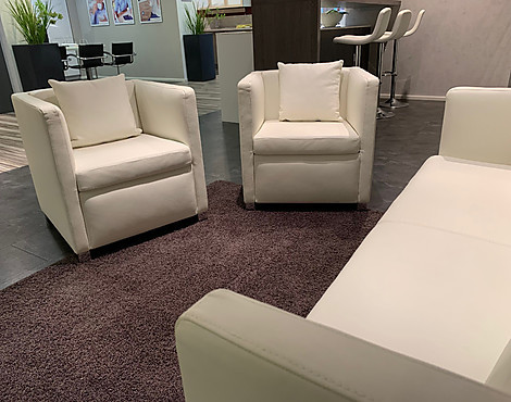 Klassisch dezentes Loungesofa mit Sesseln von iDesign - NOCHMALS reduzierter Preis!/H - ID 20 Drifte Wohnform