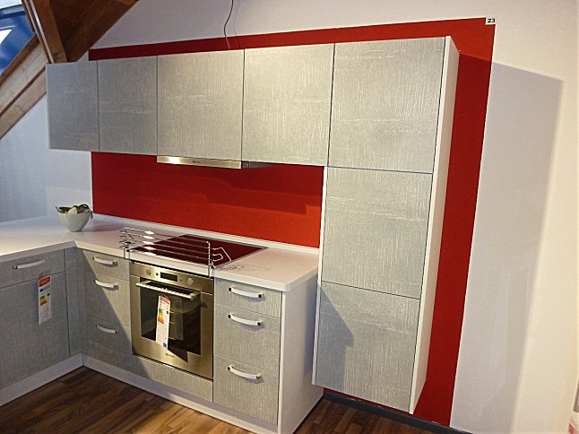 {Pino küchen betonoptik
65} burger-Musterküche Stylische Beton-Optik: Ausstellungsküche in ... | {Pino küchen betonoptik
65}
