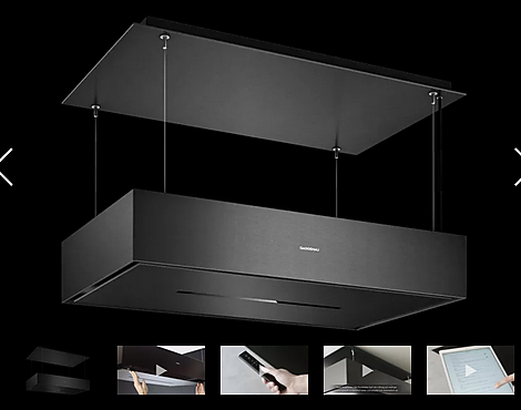 Deckenlüftung Serie 200 schwarz - AC270101