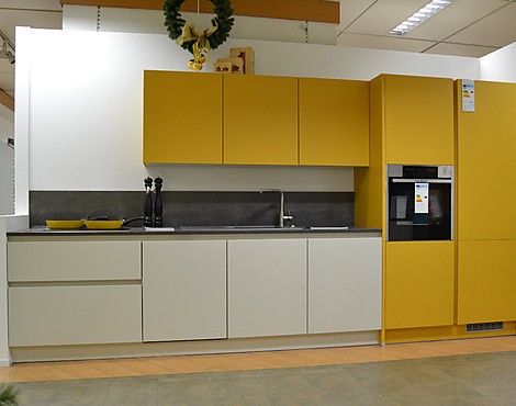 Abverkauf Küche Ausstellungsküche X-Sinus Grifflos - Ausstellungsküche X-Sinus Grifflos