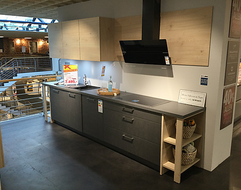 Musterküche / Ausstellungsküche - Metal