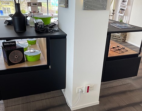 Insel Solo mit Bora Downdraft Haube zum Schnäppchenpreis - Pronorm X/MP