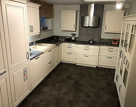 exclusive Landhausküche in echt Lack ( Samtlack) - XL 4765 Sofie magnoliefarben Nr. 21/22