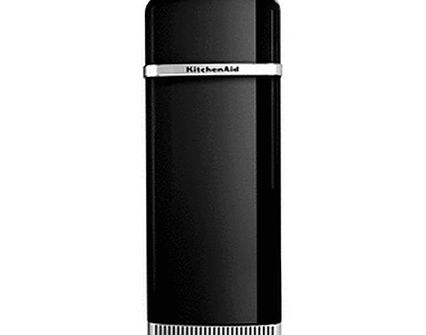 KitchenAid Stand-Vollraumkühlschrank Iconic Fridge Onyx Schwarz - KCFMB 60150R