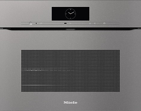 Miele Griffloser Einbau-Backofen Graphitgrau - H 7840 BPX
