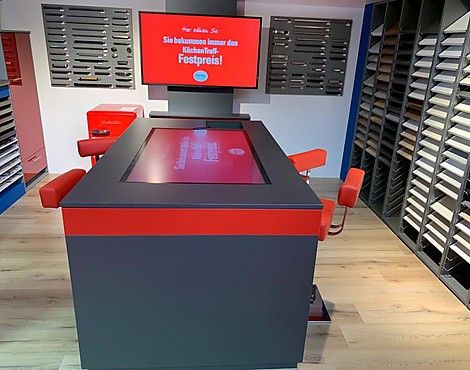 NEU MagicTable Neu in unserer Ausstellung : DER MAGIC TABLE - der interaktiver Planungstisch - MagicTable