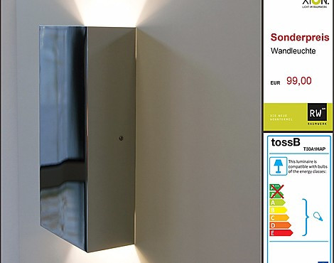 tossB - Wandleuchte - Brick