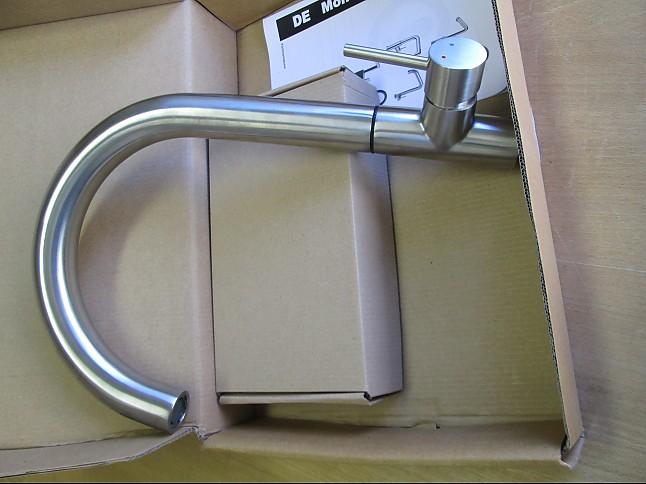 Armatur spültisch einlochbatterie design ix edelstahl herzbach ...