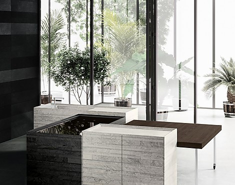 BOFFI Naturstein Kitchen I Piero Lissoni - COMBINE 2020