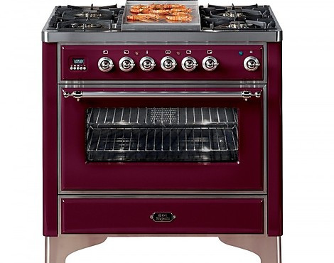 Ilve M90 Majestic Standherd 90 cm Breite, Gasherd - Ilve M90 Majestic