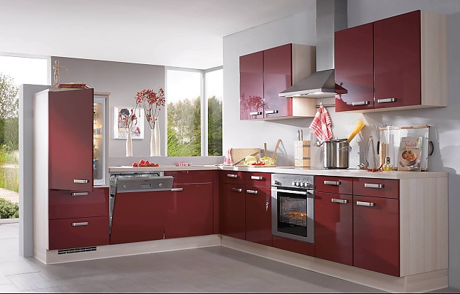 Dark Brown High Gloss Kitchen Dark Brown High Gloss Kitchen