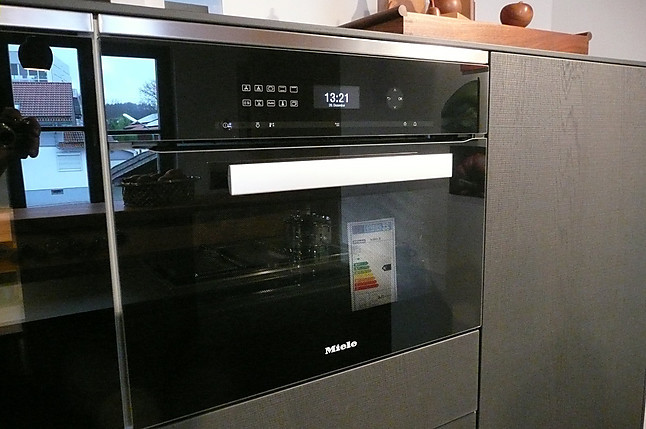 Miele Backofen H 6401 B obsidianschwarz64 Kompakt Backofen schwarz: Miele