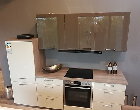moderne Lacklaminatfront in Sand glänzend - 4945