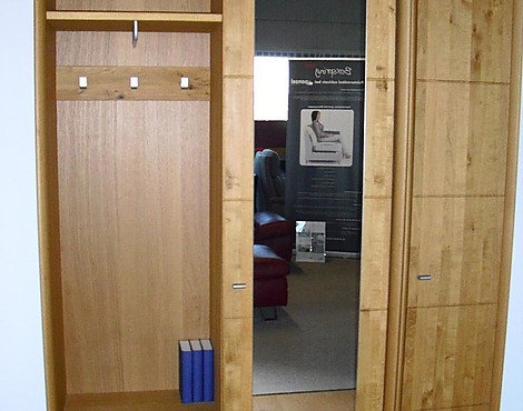 Leinkenjost Garderobe in Wildeiche matt - Mod. Padua