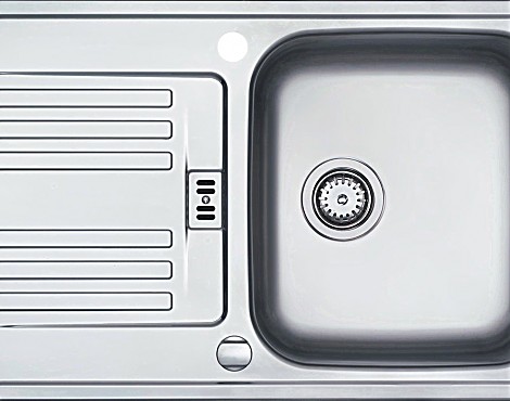FRANKE EUROFORM Einbauspüle EFX 614-78, Edelstahl glatt - 1010024026
