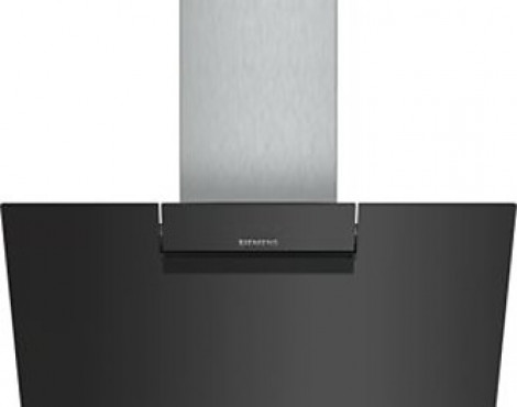 Dunstabzugshaube / Schrägesse schwarz 80cm - LC87KEM60