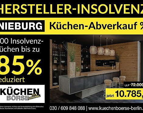 Nieburg Insolvenz FRIWA KÜCHEN Insolvenz Großeinkauf, bis zu 85 % Rabatt - Nieburg Insolvenz bis zu 85 % preiswerter
