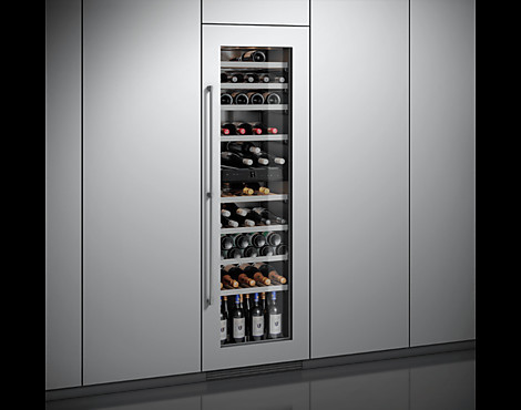 Gaggenau RW282260 Weinklimaschrank mit zwei getrennt steuerbaren Klimazonen und einer Kapazität von 80 Flaschen - RW282260