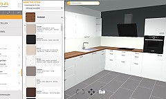 Küchendesign online in 3D gestalten