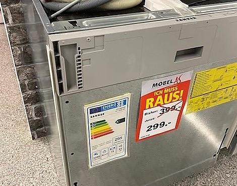 Vollintegrierter Geschirrspüler von Zanker - KDT10003FB