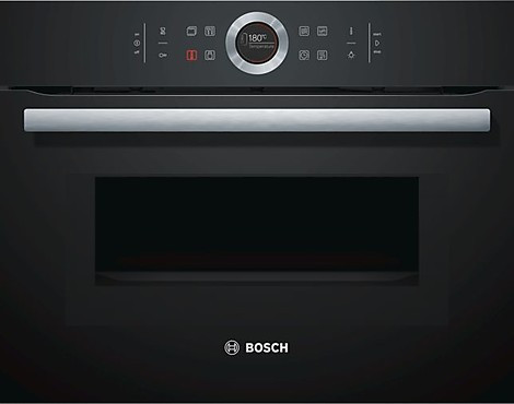 Kompakt-Backofen mit Mikrowellen-Funktion NEU - Serie | 8 Einbau-Kompaktbackofen mit MikrowellenfunktionSchwarz CMG633BB1