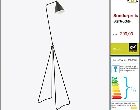 House Doctor - Stehleuchte - CB0681