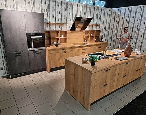 Rustica Alteiche Dekor - Leerblock ohne Geräte