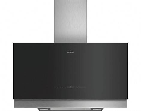 iQ500 Wandesse 90 cm Klarglas schwarz bedruckt - LC97FQW60