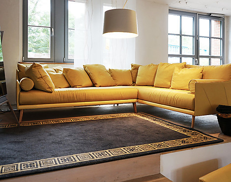Designer Ecksofa mit Cocktailsessel von Artanova - Artanova