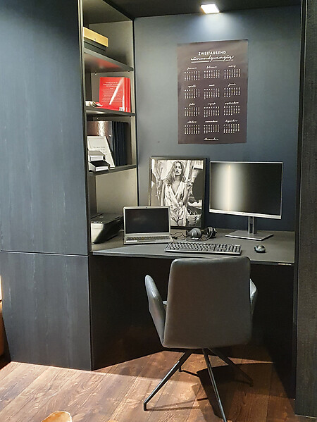 Nische fürs Home-Office in der Küche