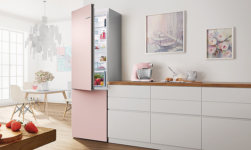 Kühlschrank Farbig Bosch : Bosch vario style kühlschränke mit farbigen fronten Kühlschrank Farbig Bosch : Bosch vario style kühlschränke mit farbigen fronten