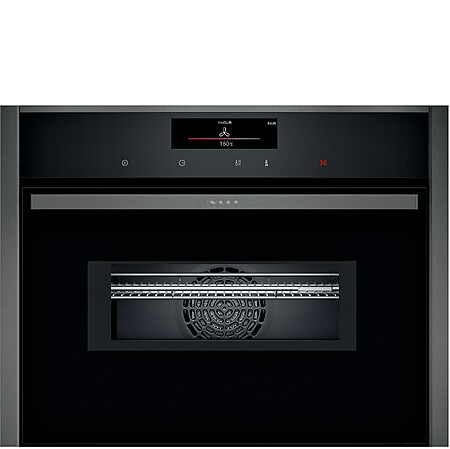 Kompakter Neff Backofen mit Mikrowellenfunktion