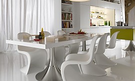  Zuordnung: Stil Luxusküchen, Planungsart Küche mit Sitzgelegenheit