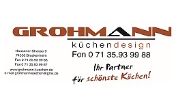 Grohmann Küchendesign Logo: Küchen Brackenheim